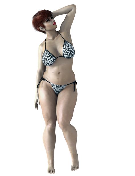 Rendered Fat Woman In Bikini Png Image Purepng Free Transparent Cc Png Image Library