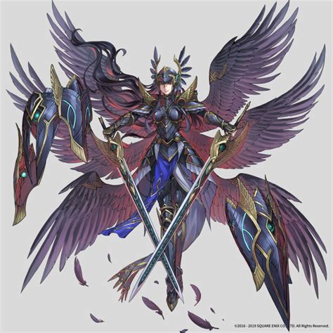 Nishiki Areku Valkyrie Anatomia Valkyrie Profile Series Highres 1girl Armor Black Gloves