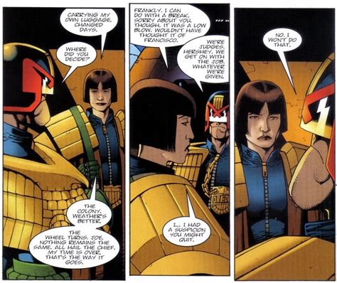 A Short History Of Female Judges In Judge Dredd From 2009 To 2012 Judge Anon