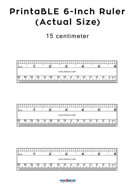 4 Inches Ruler Actual Size Fast Shipping Worldwide