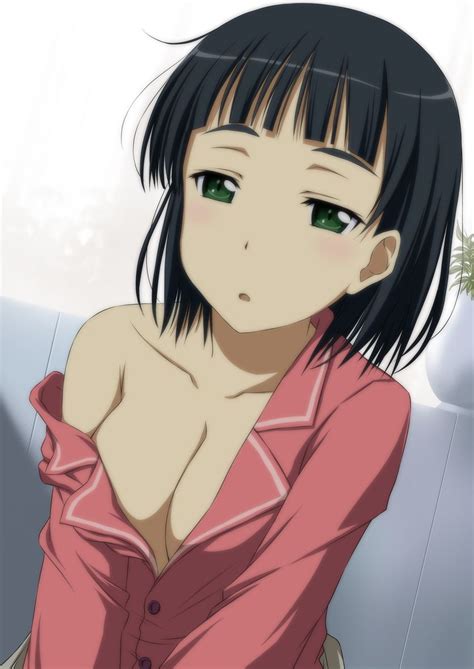 Hot Pictures Of Suguha Kirigaya From Sword Art Online Explore Her Amazing Thick Ass The