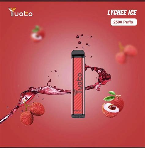 Yuoto Disposable Luscious Lychee Ice 2500 Puffs