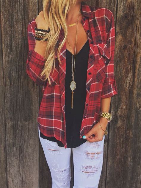 Best 25 Red Flannel Outfit Ideas On Pinterest Red Plaid