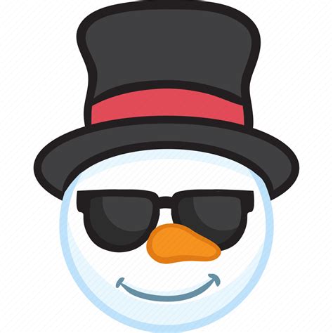 Christmas Emoji Emoticon Smiley Snowman Winter Icon Download On