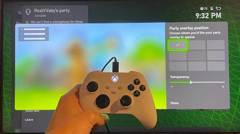Xbox Series Xs How To Change Party Chat Overlay Position Tutorial