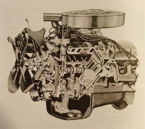 1966 Ford 289 Cid 2 Barrel V8 Engine Cutaway View Classic Bronco