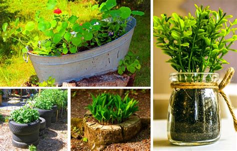 Container gardening gives you the freedom to move your garden around as needed to meet the finally, container gardening is convenient. 10 Best DIY & Cheap Container Vegetable Gardening Ideas ...
