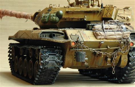 Heng Long Remote Control Scale Model Tank 3839 Rtr Usa M41a3 Walker