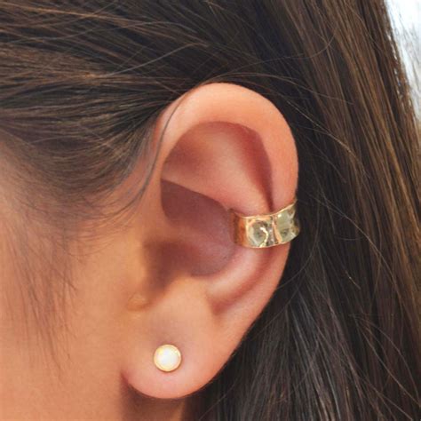 Gold Ear Cuff Earring For Non Pierced Ears Gold Filled K Cuff