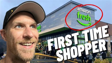 First Amazon Fresh Store Visit Amazonfresh Youtube