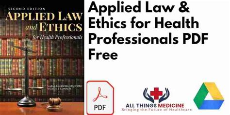 Applied Law Ethics For Health Professionals Nd Edition Pdf Free Download