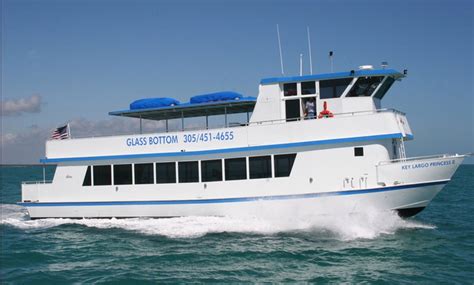 Glass Bottom Boat Cruise Key Largo Princess Groupon