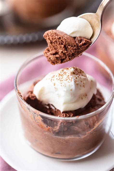Easy Chocolate Mousse Recipe Made In Minutes Baking A Moment