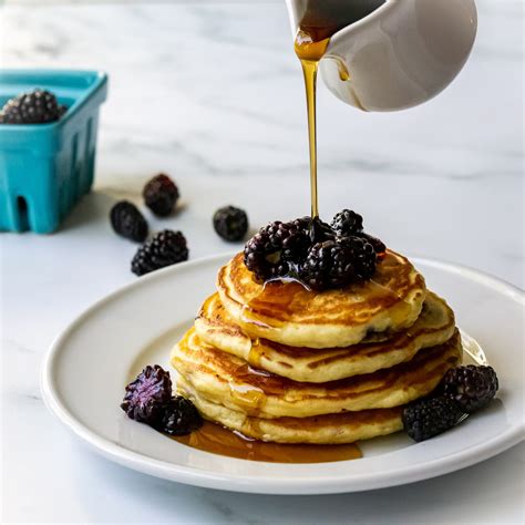 Blackberry Pancakes Saturdays With Frank