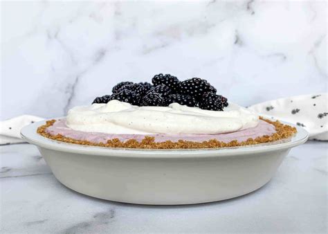 Blackberry Cream Pie Live To Sweet