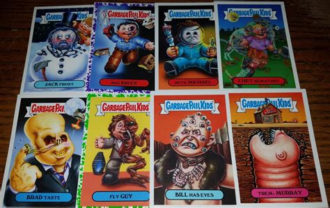 Brand New Horror Themed Garbage Pail Kids Cards Coming This Halloween