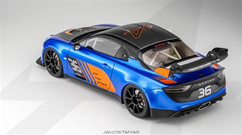 Alpine A110 Gt4 Presentation Car 118 Otto Alpine A110 Gt4 Flickr