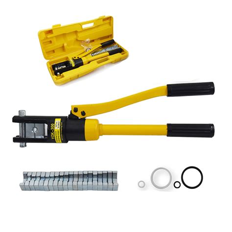 Buy All Carb 16 Ton Hydraulic Wire Battery Cable Lug Terminal Crimper