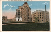 Beth Israel Hospital Newark, NJ Postcard