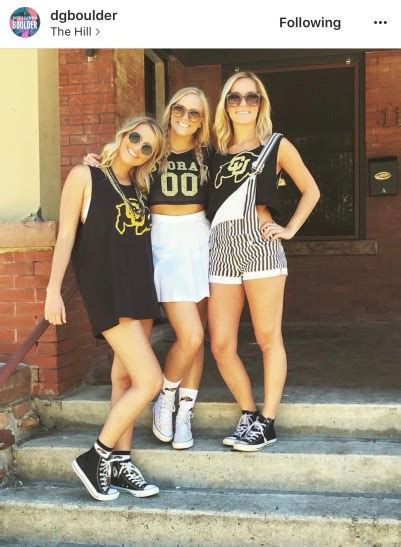 10 Adorable Gameday Outfits At Cu Boulder Society19