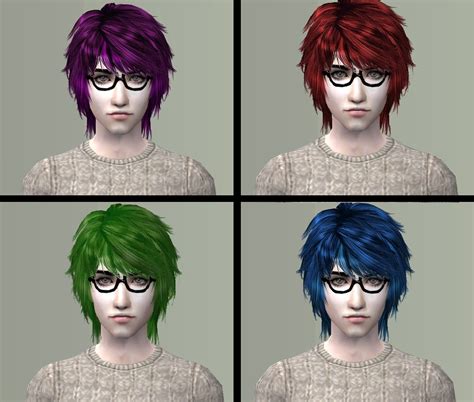 Anime Hair Sims 4 Cc