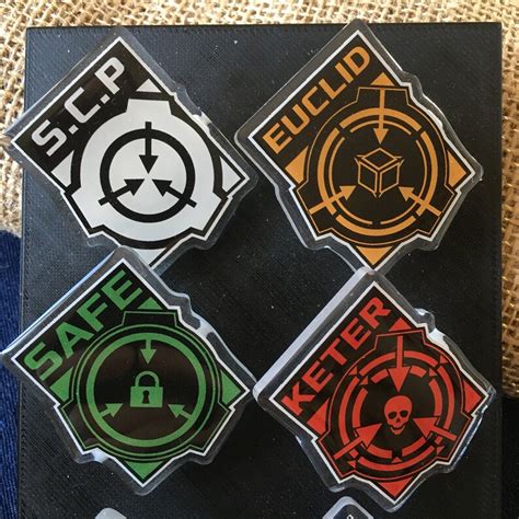 Pins Scp Foundation Etsy