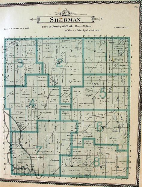 Maps Of Jasper County 1901