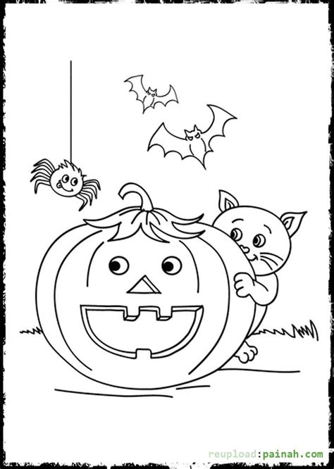 Are you looking for unblocked games? Halloween Spider Coloring Pages - Coloring Home