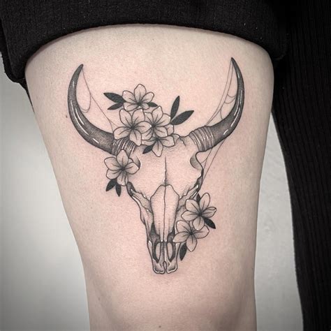 Discover 81 Simple Bull Skull Tattoo Best Esthdonghoadian