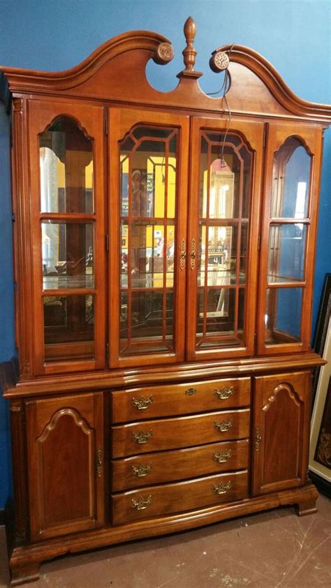 Check spelling or type a new query. Lexington Solid Wood Lighted China Cabinet / Hutch for ...