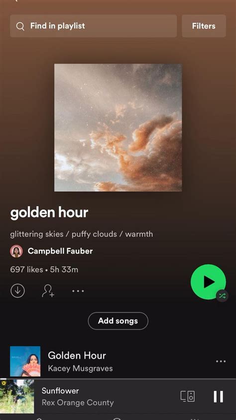 Golden Hour A Playlist Inspired By Warm Summer Days Spotify