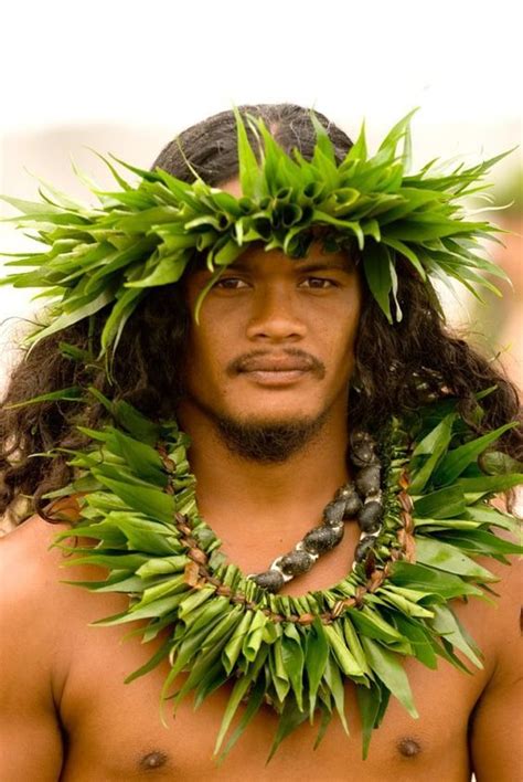 Tribal Male Beauty Hawaiian Men Polynesian Men Hawaiian