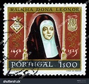 Portugal - Circa 1958: A Stamp Printed In Portugal Shows Queen Eleanor ...