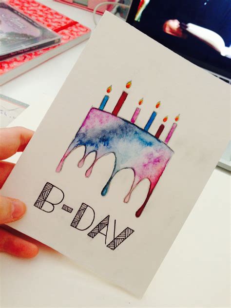 Easy Diy Birthday Cards Ideas And Designs Cute Diy Birthday Card