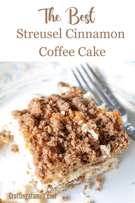 These easy recipes breakfast and brunch cake recipes include for brown sugar streusel cakes, lemon cakes, sour cream cakes, and classic crumb buns. The Best Streusel Cinnamon Coffee Cake. A delicious ...