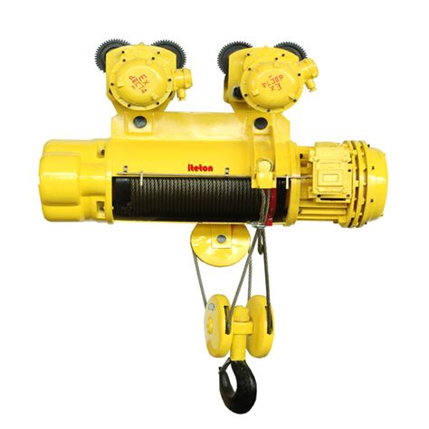Explosion Proof Electric Wire Rope Hoist 5 Ton Iteton Machinery