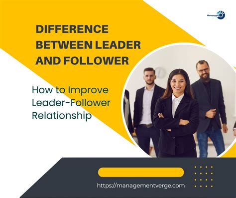 Difference Between Leader And Follower How To Improve Leader Follower