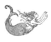 Mermaid swimming drawing at getdrawings #2725228. Adult Zen Anti Stress Skull Head Antistress Coloring Pages ...