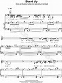 Cynthia Erivo "Stand Up" Sheet Music in D Minor (transposable ...