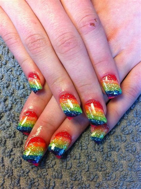 Gay Pride Nails Thesoulfuleclectic Negle
