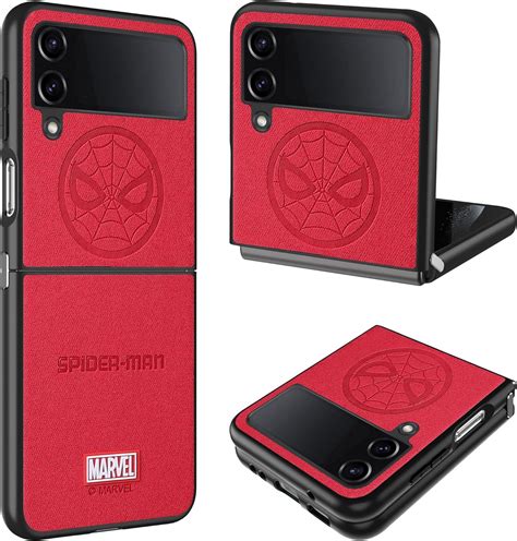 Iron Spider Funda De Cuero Para Samsung Samsung Galaxy Z Flip G