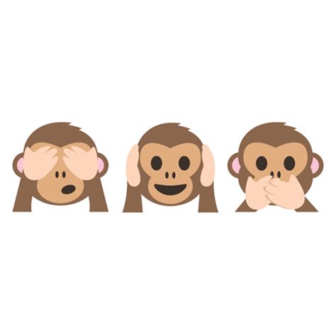 Three Wise Monkeys Sticker Just Stickers Just Stickers