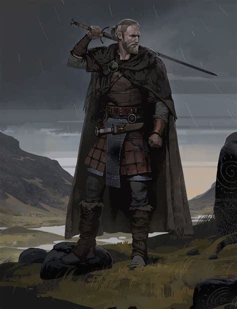 Pin By Keiththethird On Portraits Character Portraits Viking Character Character Art