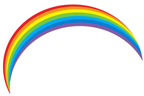 Rainbow Backgrounds Clip Art Library