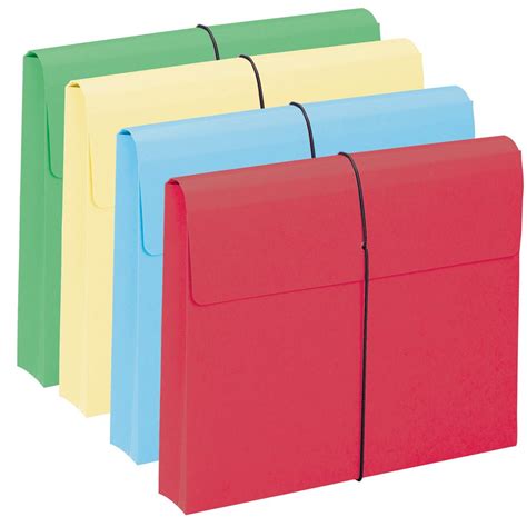 Smead Expanding File Wallet 2 Expansion Protective Flap And Cord