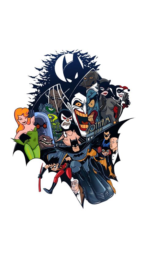 Batman Animated Series Wallpapers Wallpaper Cave