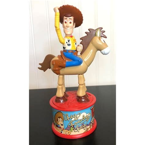 Mcdonalds Toys Woody Bullseye Horse Candy Dispenser Disney Pixar