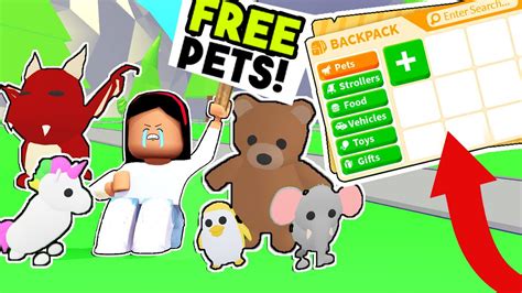 Secret locations in roblox adopt me, that give you free legendary pets! I GAVE AWAY ALL MY PETS in ADOPT ME for FREE! * I LOSE ALL MY PETS* - Roblox - YouTube