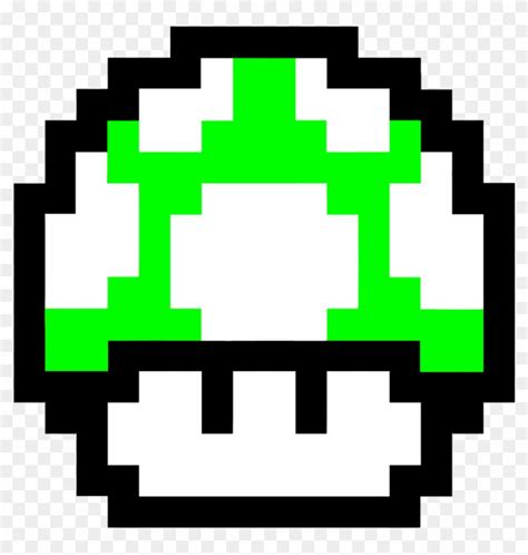 8 Bit Sprites Super Mario Mushroom Pixel Free Transparent Png