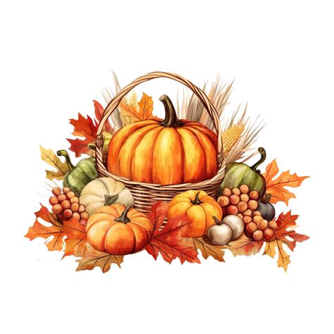 Happy Thanksgiving Day Autumn Traditional Harvest Greeting Card